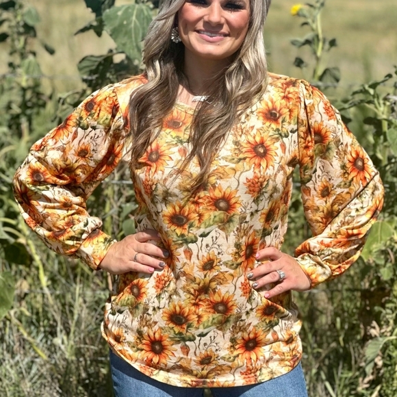 Sterling Kreek Tops - Golden Harvest Knit Top